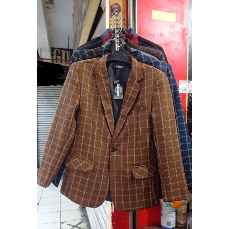 Jaz Blazer Korea Pria Untuk Kantoran// Blazer Kondangan // Blazer Sekolah