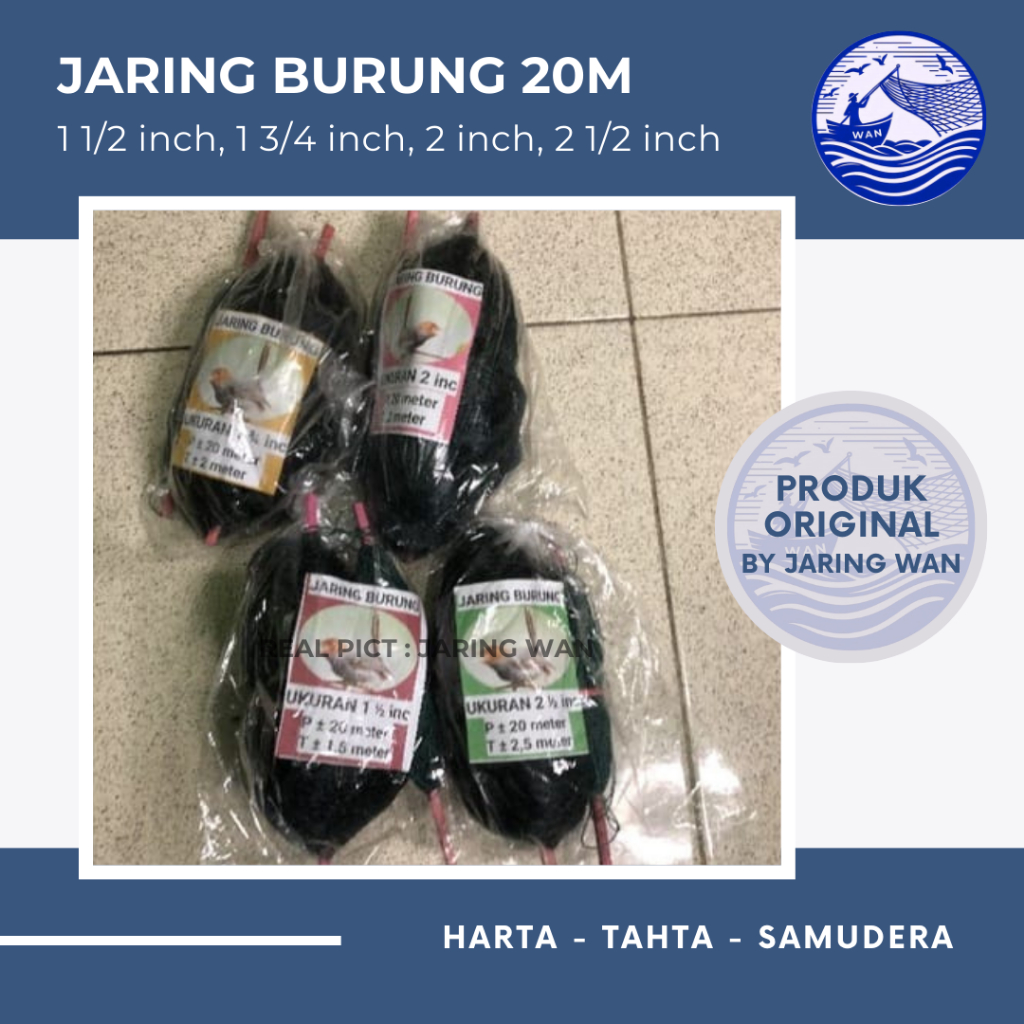 Jaring burung hitam jaring burung sawah Jaring burung kecil