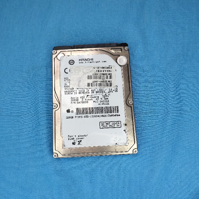 Harddisk Laptop Hitachi 320gb hdd laptop 2'5 inch