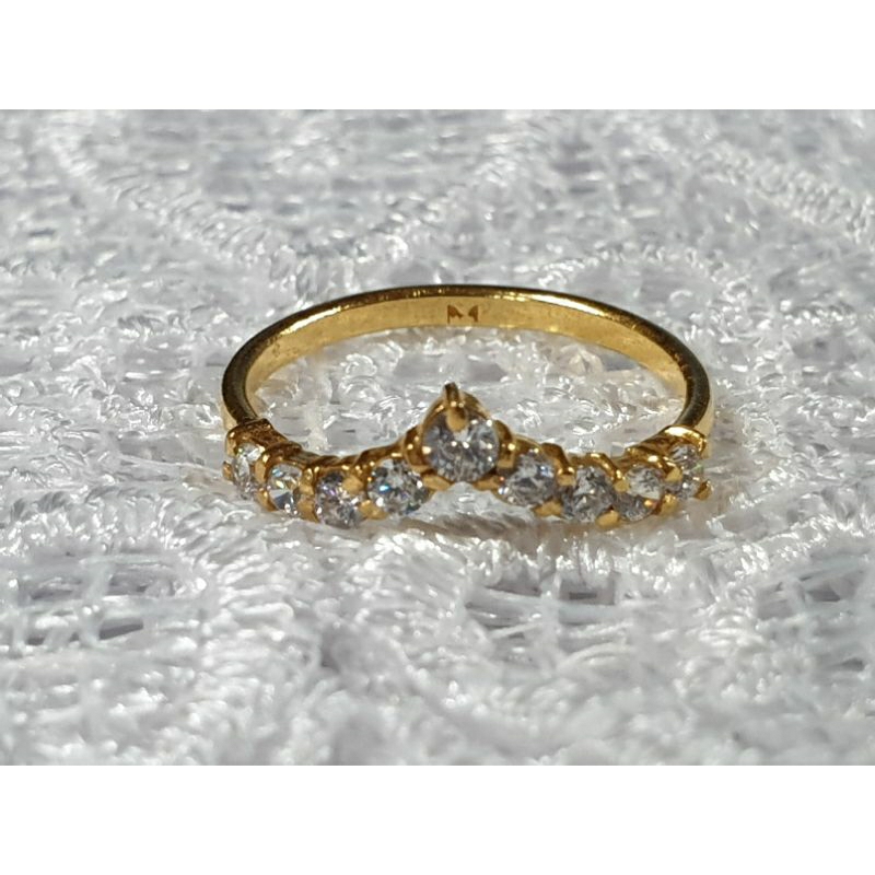 Aksesoris emas muda cincin aurel - 1gr