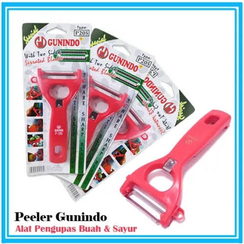 Kupas Buah GUNINDO P-205 Pisau Kupas Wortel Kentang Kitchen Ware Knife