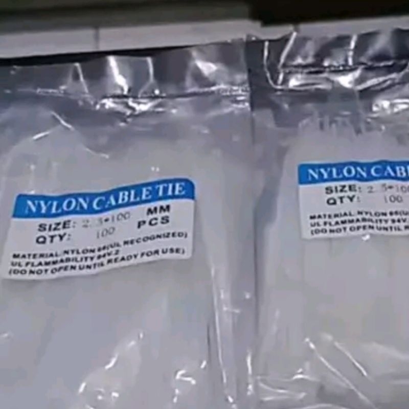 

Kabel Ties Cheap Economical Cable Ties 2.5 x 100 / 150 / 200 / 250 mm