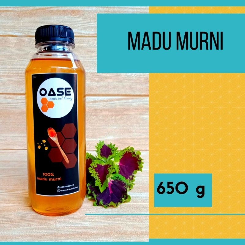 

Madu Murni Asli Premium OASE Raw Honey 650 g
