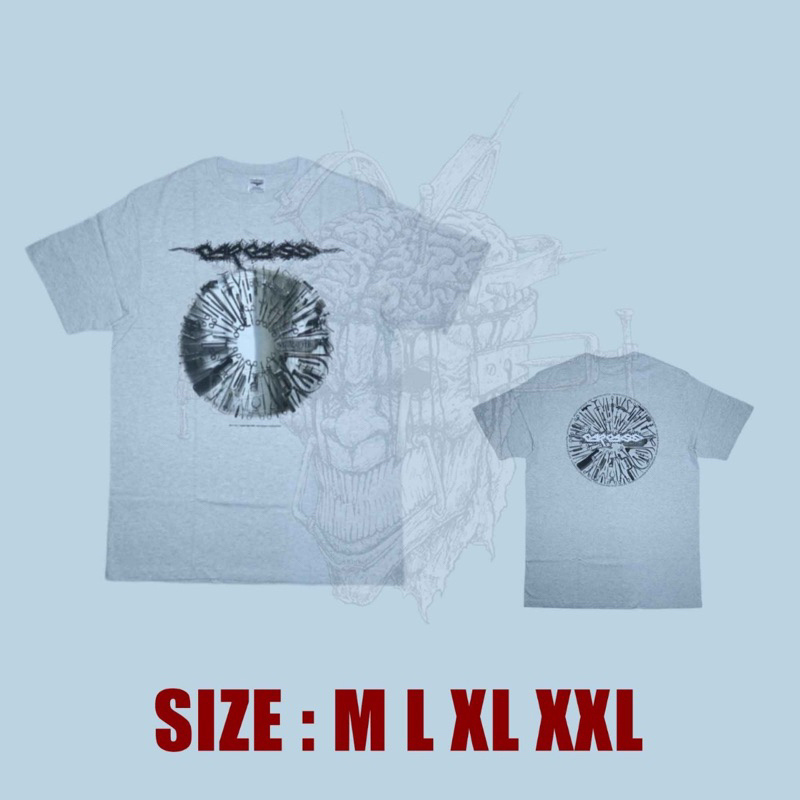 CARCASS surgical steel - TSHIRT kaos official licensi resmi ORIGINAL undying music
