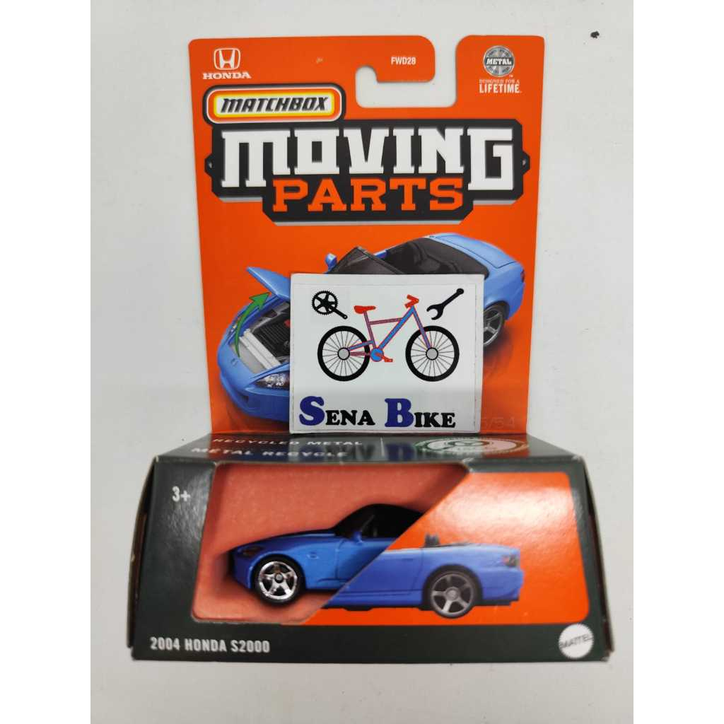 Matchbox Moving Parts - 2004 Honda S2000