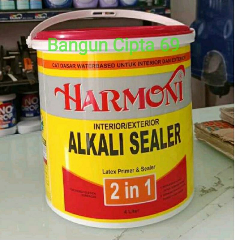 HARMONI alkali sealer/ cat dasar  tembok eksterior dan interior
