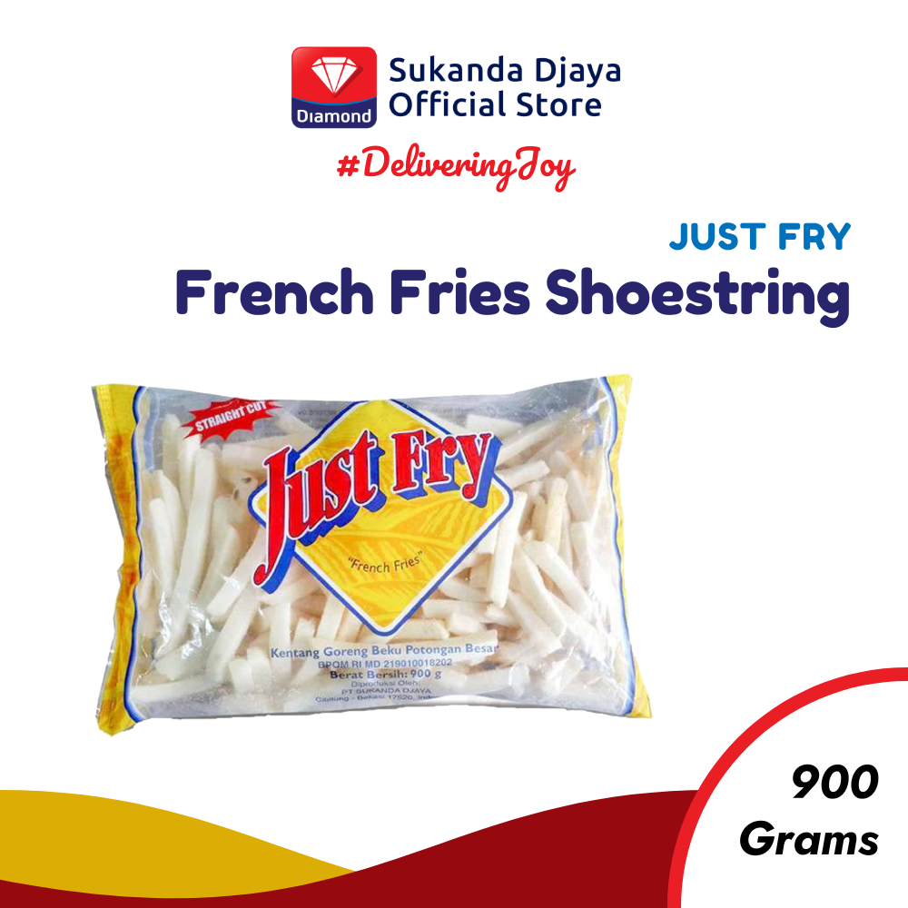 

Just Fry Kentang Beku French Fries Shoestring 900 Gr