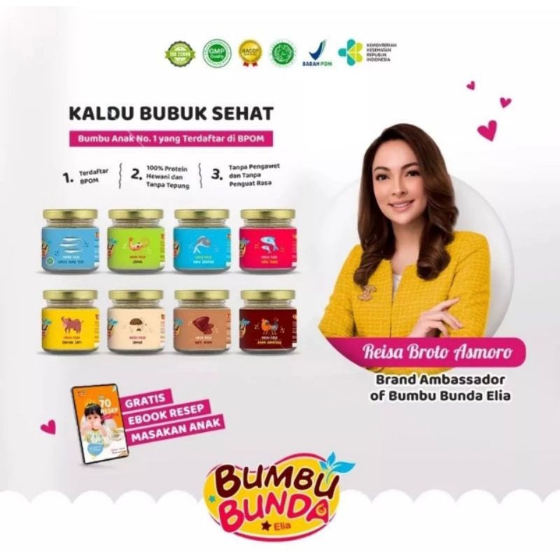 

BUMBU BUNDA kaldu Mpasi Homemade non MSG Kaldu ayam kampung