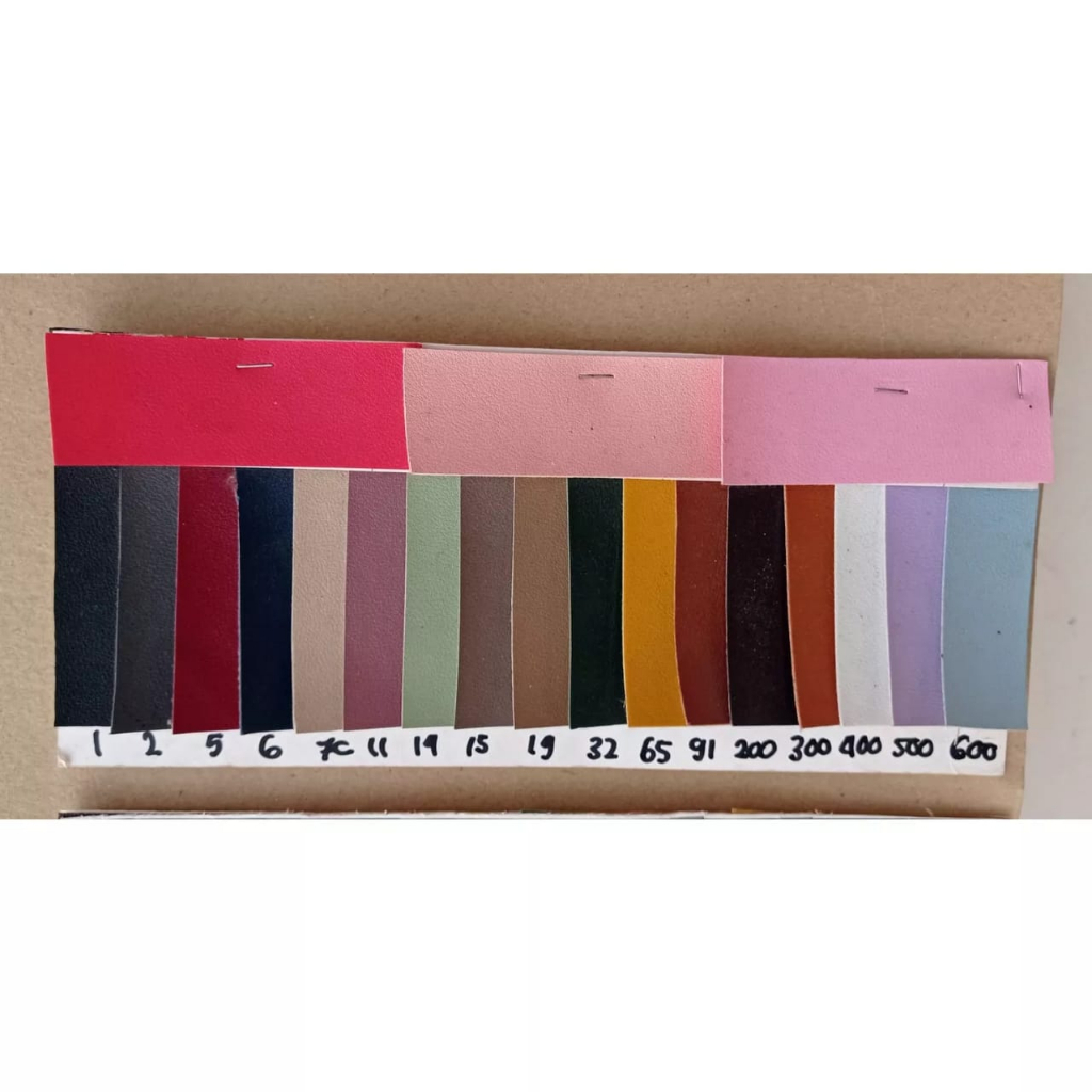 Kulit Sintetis Meteran / Bahan Miniso Kapas Tipis 1M