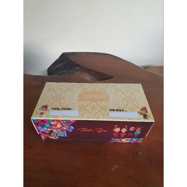 

dus /dus roti gembong/roti bakar ukuran 20x10x7.5