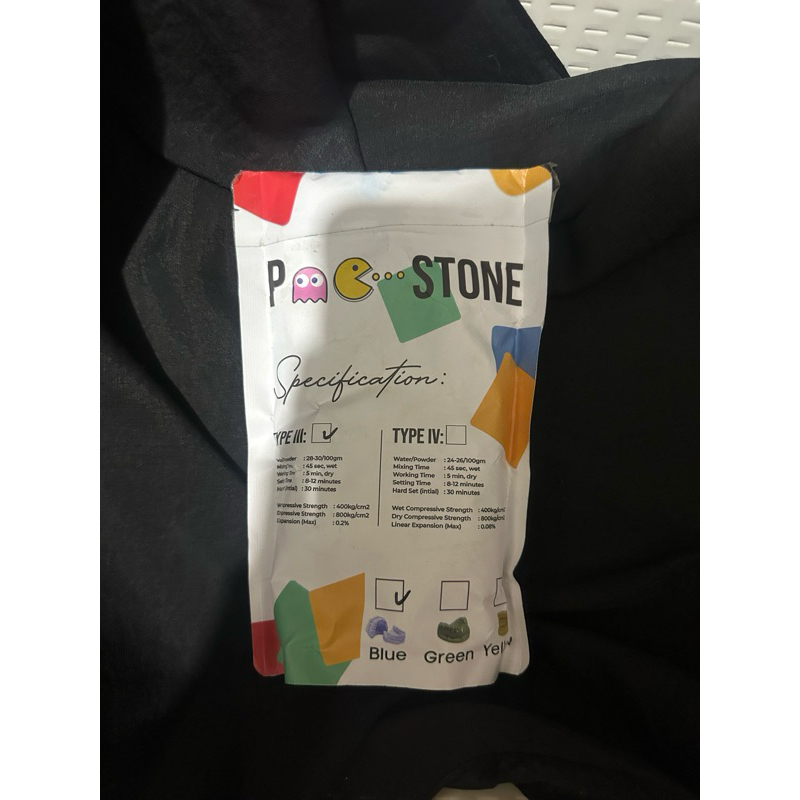 Dental Stone Gips Stone MURAH | Gypsum model cetak gigi | Gipsum cetak gigi tipe III warna biru