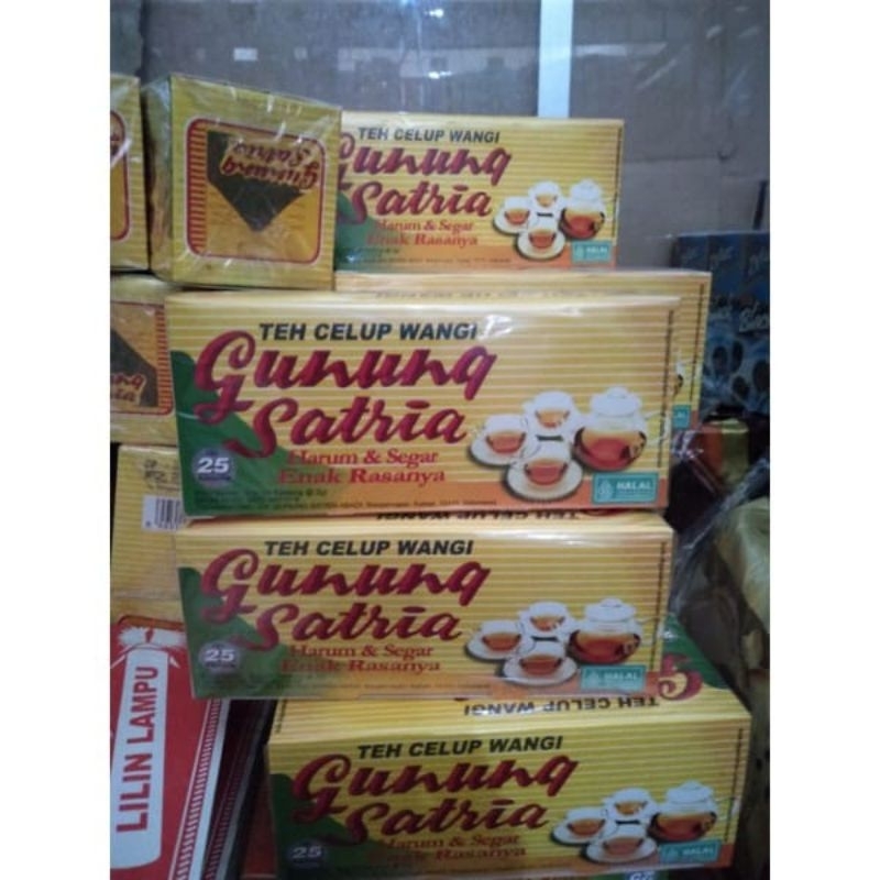 

Teh Celup Gunung Satria Isi 25 Pcs