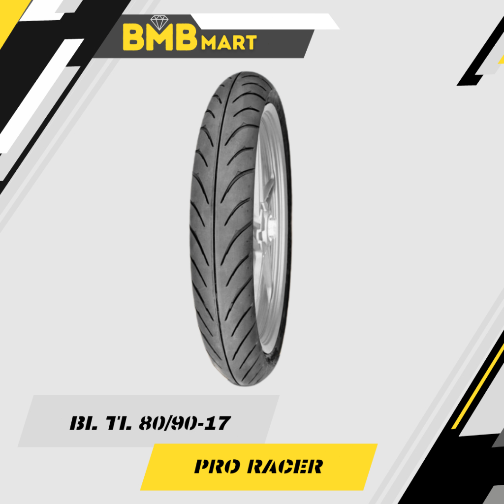 BAN LUAR PRO RACER 80/90-17 TUBLES SWALLOW