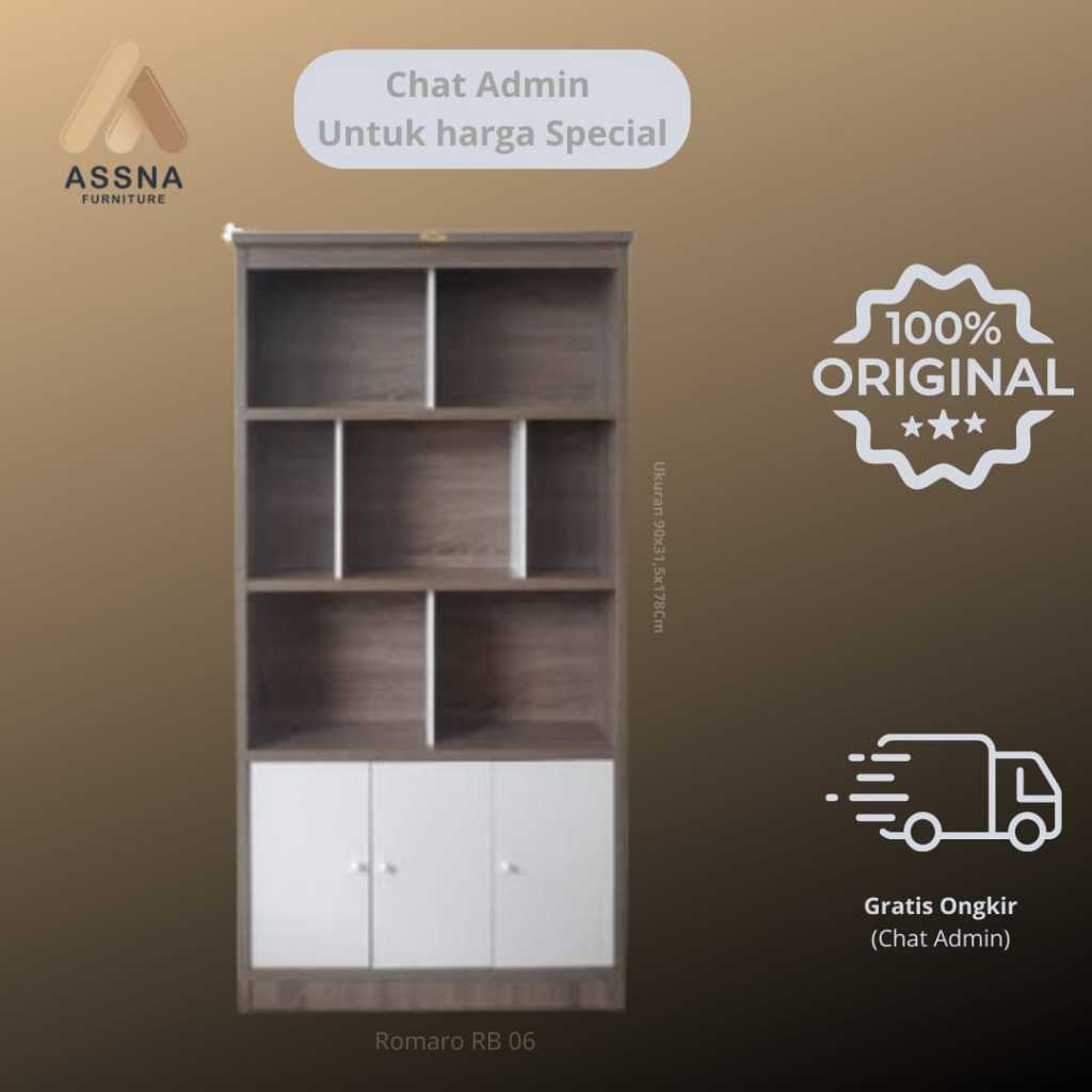 Rak Lemari  Buku Romaro RB 06