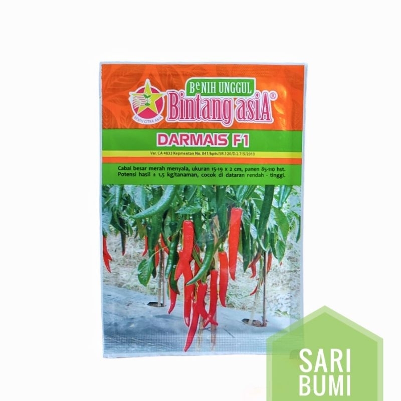 [benih/bibit cabe besar] DARMAIS F1 (10gr)