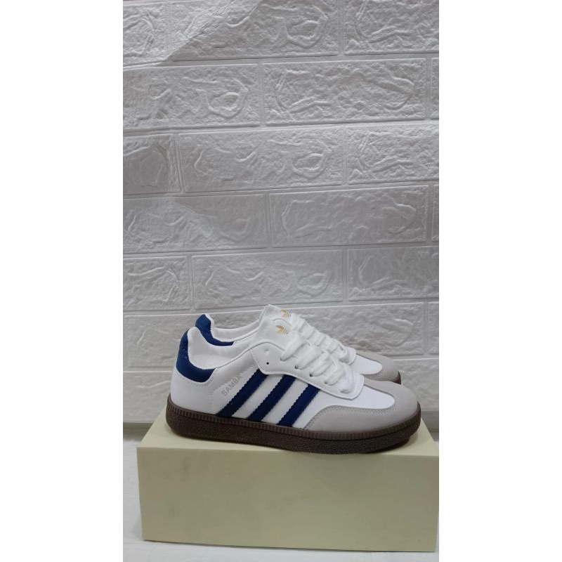 Fashion Adidas Samba White Blue
