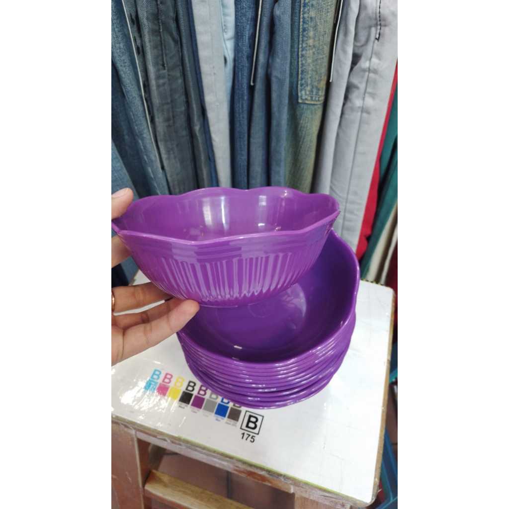 Mangkok Delima / mangkok plastik / mangkok sayur ( LUSINAN )