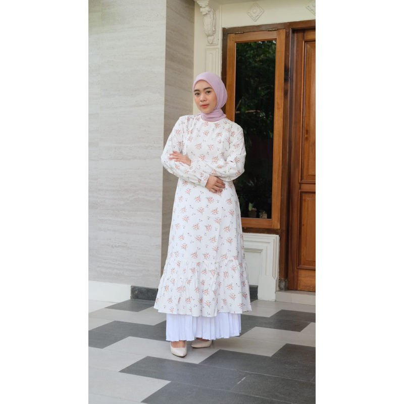 Ethica MINDI 03/Gamis Midi/Gamis Midi Ethica/ Gamis Midi Hitam/Gamis Midi Putih