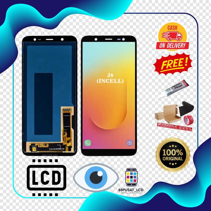 LCD FULLSET SAMSUNG J8 / J810 ORIGINAL TOUCHSCREEN LCD