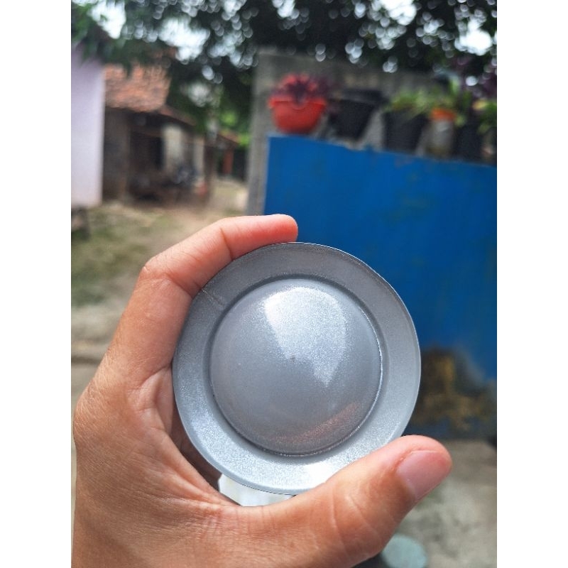 Cat Powder Coating warna Silver Metalik 1kg