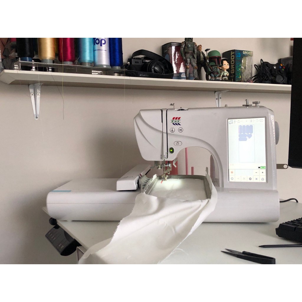 (Second) Mesin jahit bordir komputer cny e960 mulus