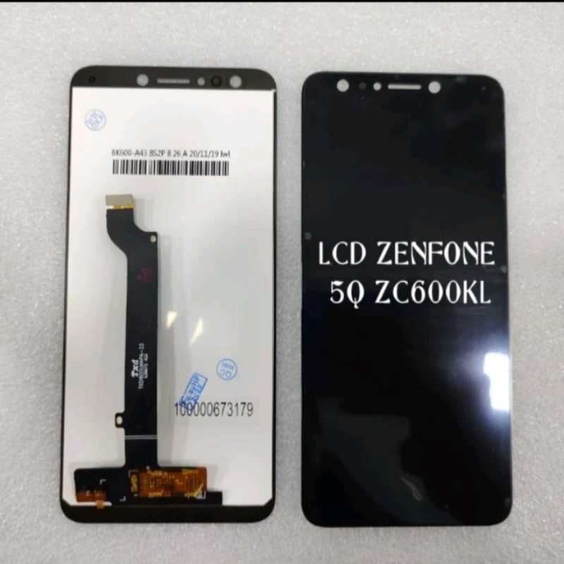 LCD TOUCHSCREEN ASUS ZENFONE 5Q 2018 Z600KL BLACK ORIGINAL