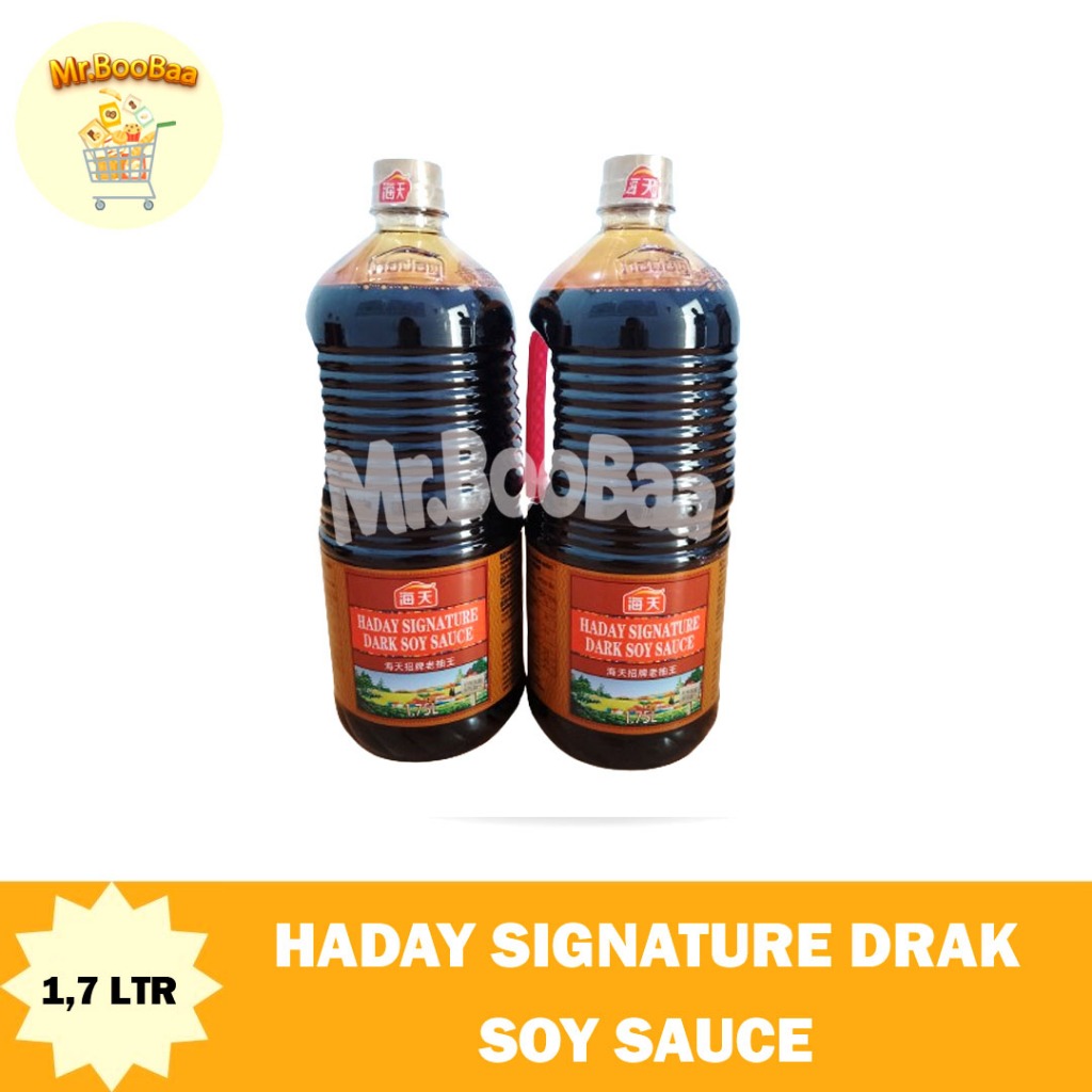 

Haday Light Soy Sauce 1.75 Ltr Kecap Asin Golden Label HaiTian Halal / Tasty Seafood Flavored Soy Sauce