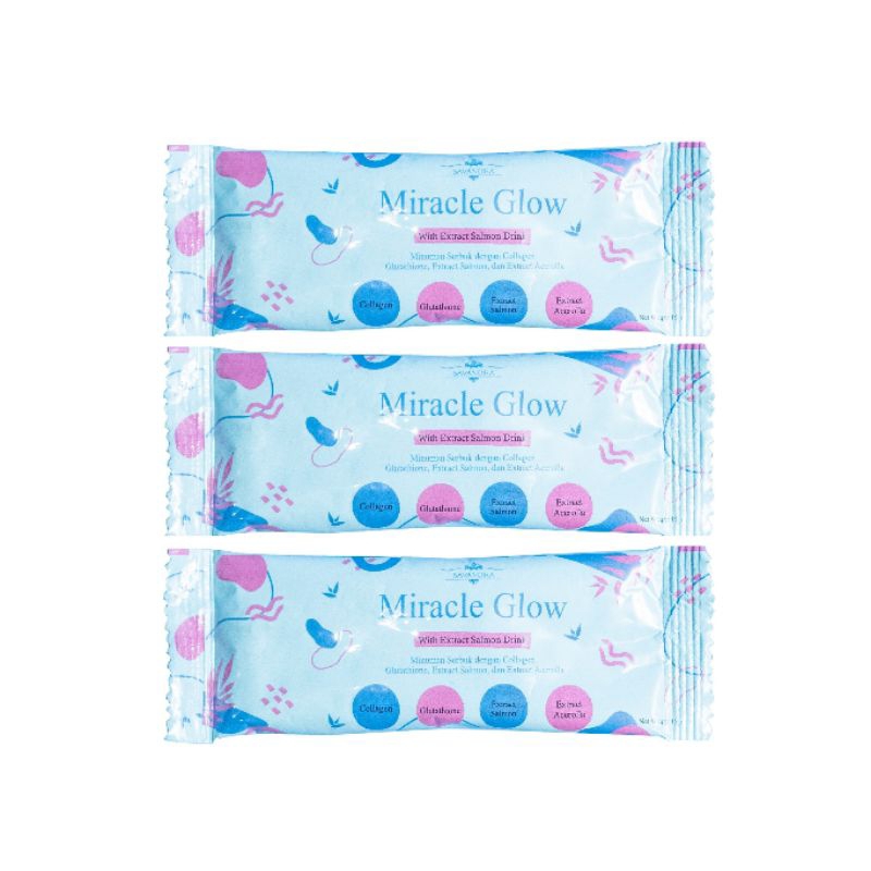 [Sachet] Savandra Miracle Minuman Kolagen Collagen Drink Kulit Rambut Kuku Sehat BPOM