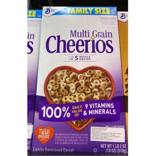 

Cereal Sereal Impor Multi Grain Cheerios 255g
