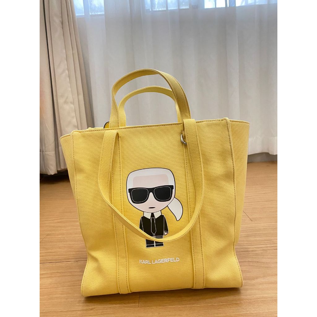 PRELOVED KARL LAGERFELD TOTE BAG