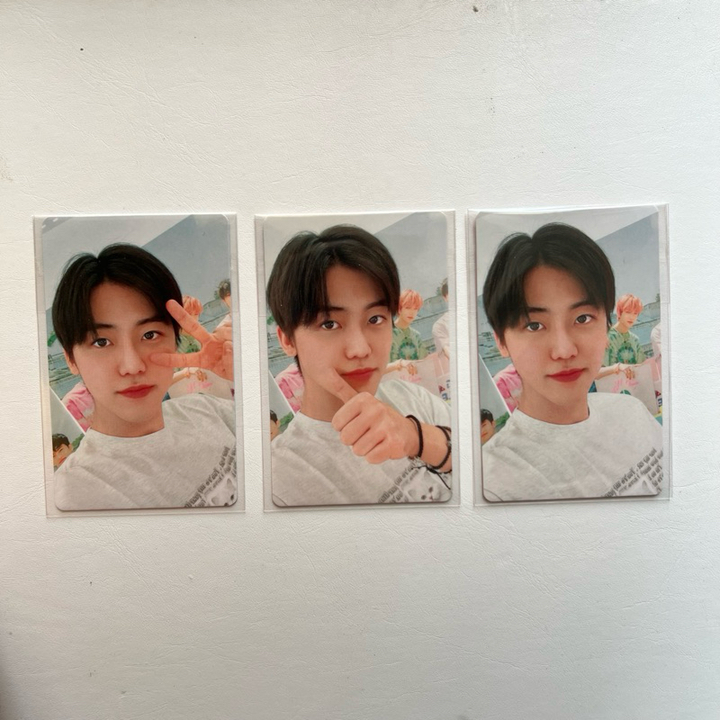 Jaemin yizhiyu yzy hello future hf official r2 r3 photocard