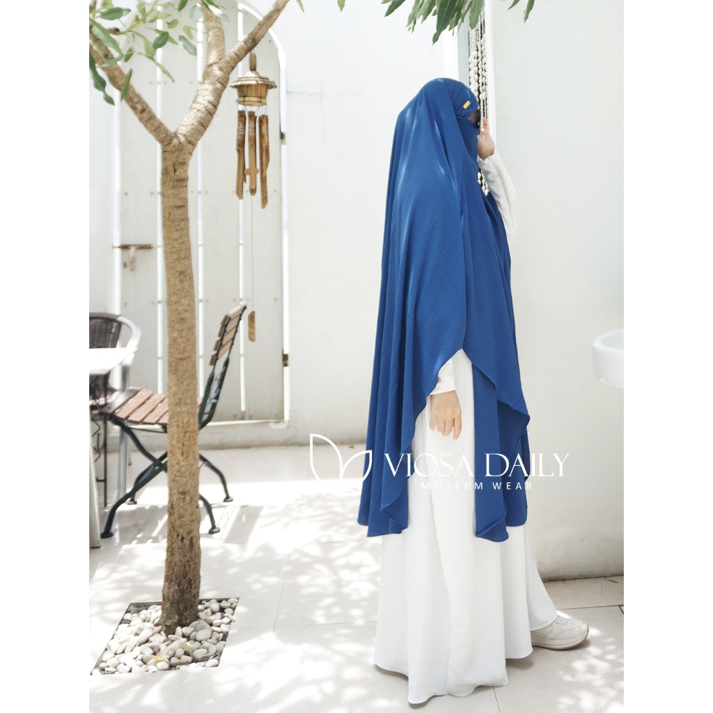 French Khimar Crinkle Airflow Premium Jumbo (FK Medina)