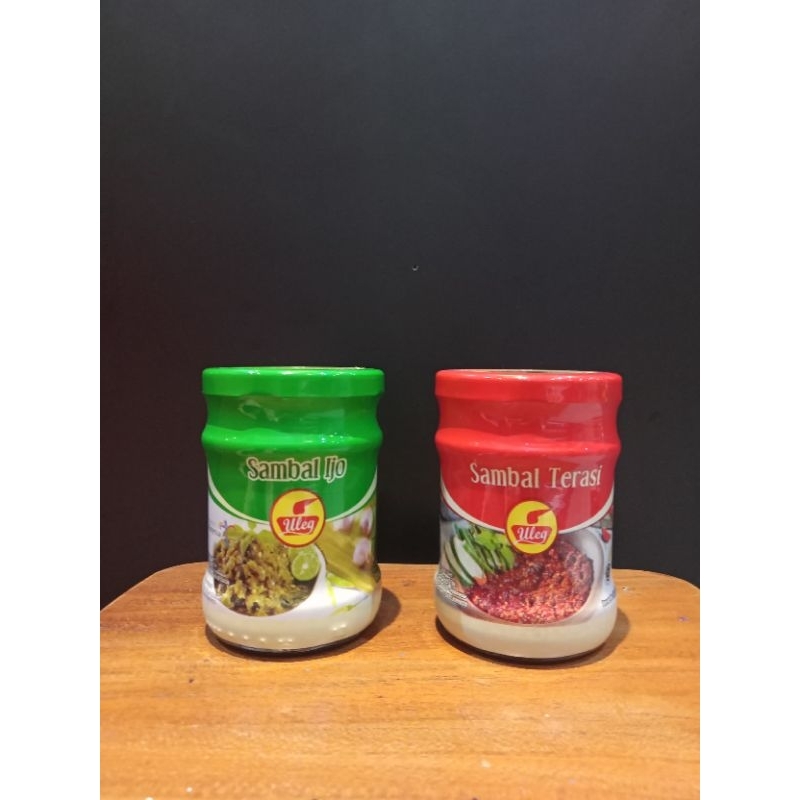 

sambel ijo uleg dan sambel terasi uleg (finna food)
