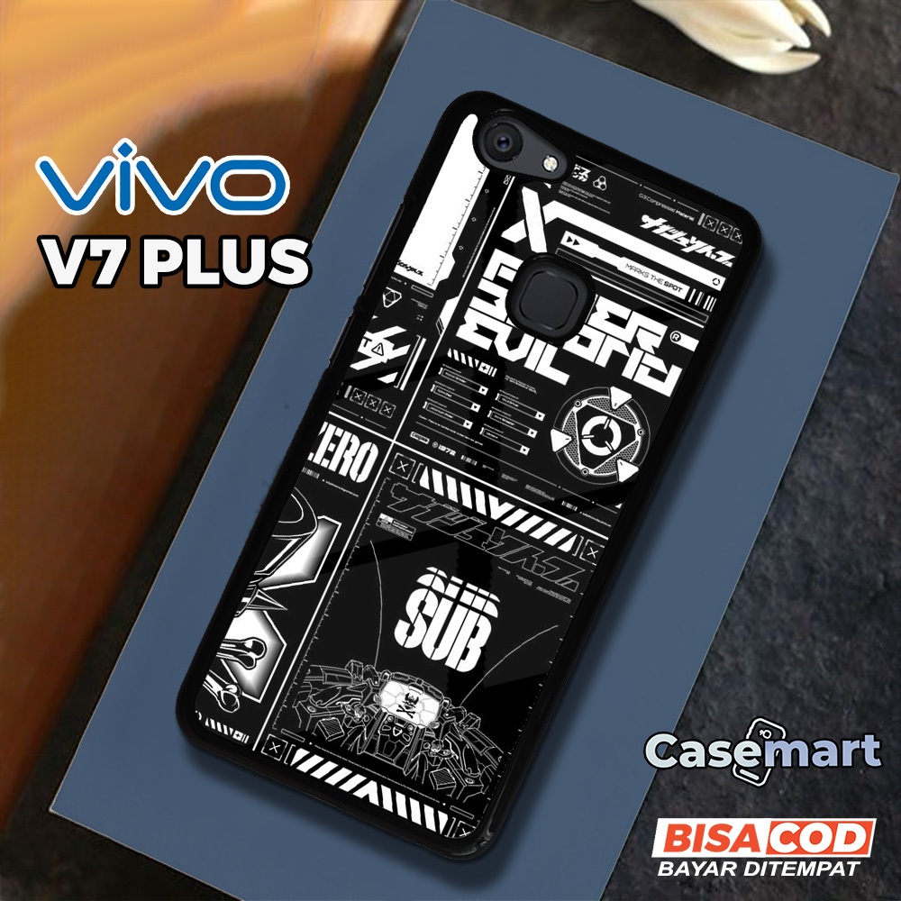 Case VIVO V7 PLUS Casing VIVO V7 PLUS Casemart [RBTJ] Case Glossy Case Aesthetic Custom Case Anime C