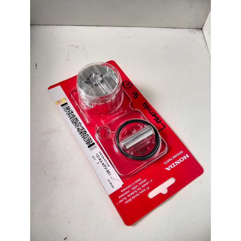 GLOBAL CLG - PISTON KIT AHM LEGENDA/REVO LAMA/ SUPRA FIT UKURAN 50 131A3KFV951 ORIGINAL AHM PART