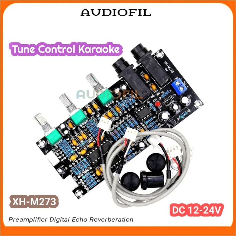 Karaoke Digital Echo Reverberation Preamplifier Preamp mic PT2399