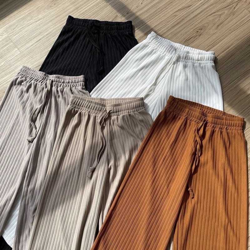 kulot knit hornet tali serut/kulot rajut talii serut jumbo/celana kulot polos