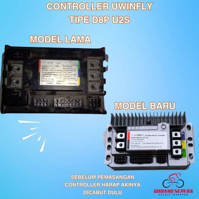 Controller Uwinfly D8P U2S Controller Kontroler u winfly D8P P U2 S Sepeda Listrik
