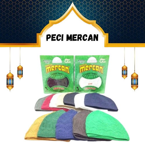 Peci Mercan Peci Rajut Peci Turki