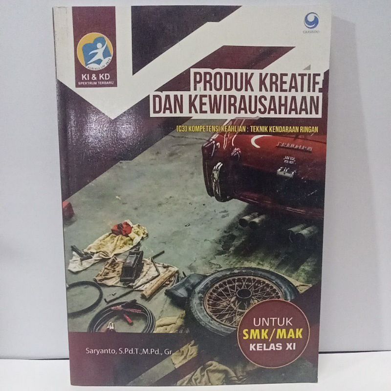 

PRODUK KREATIF DAN KEWIRAUSAHAAN UNTUK SMK KELAS 11 PENERBIT GRASINDO