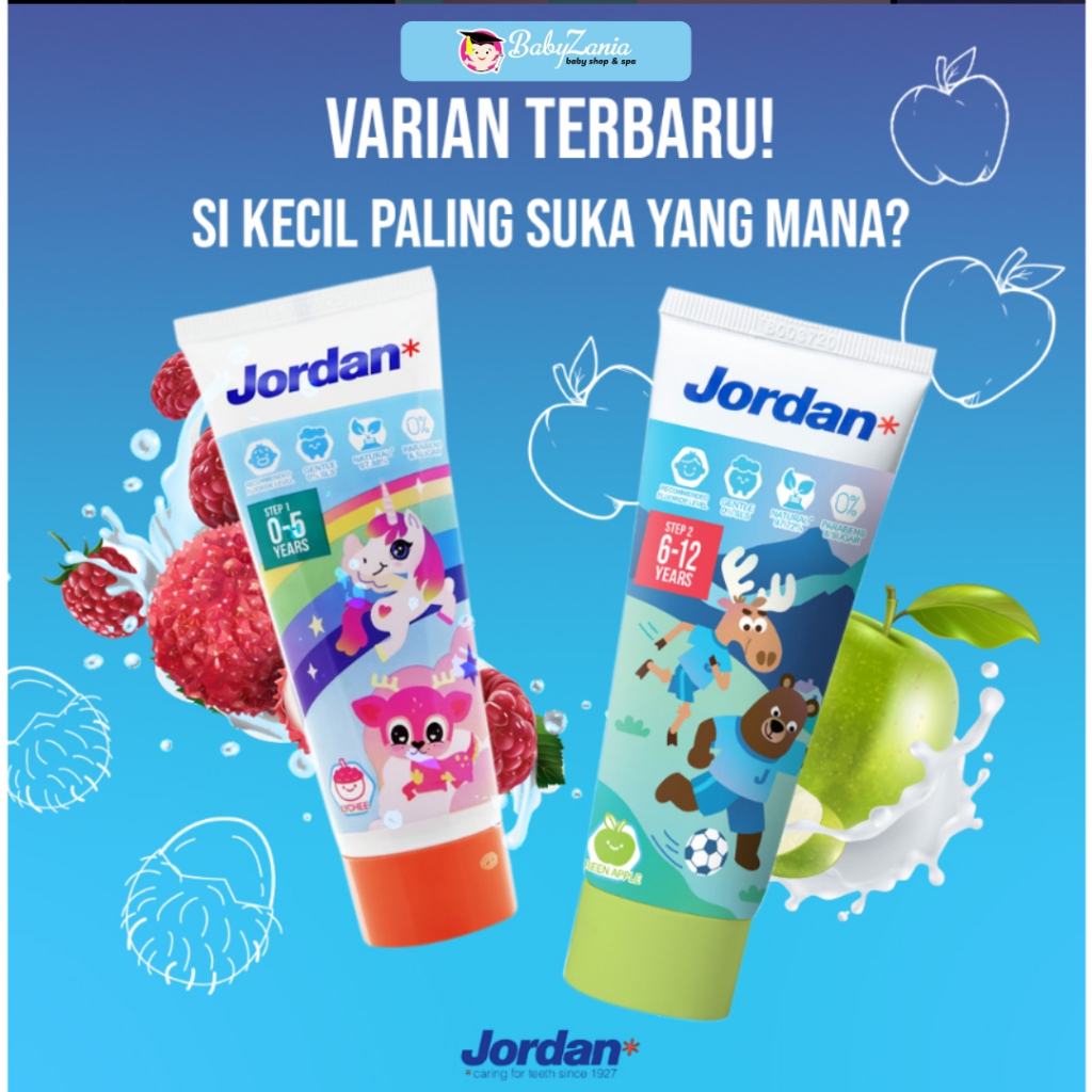 JORDAN TOOTHPASTE STEP 2  : 6-12 TAHUN