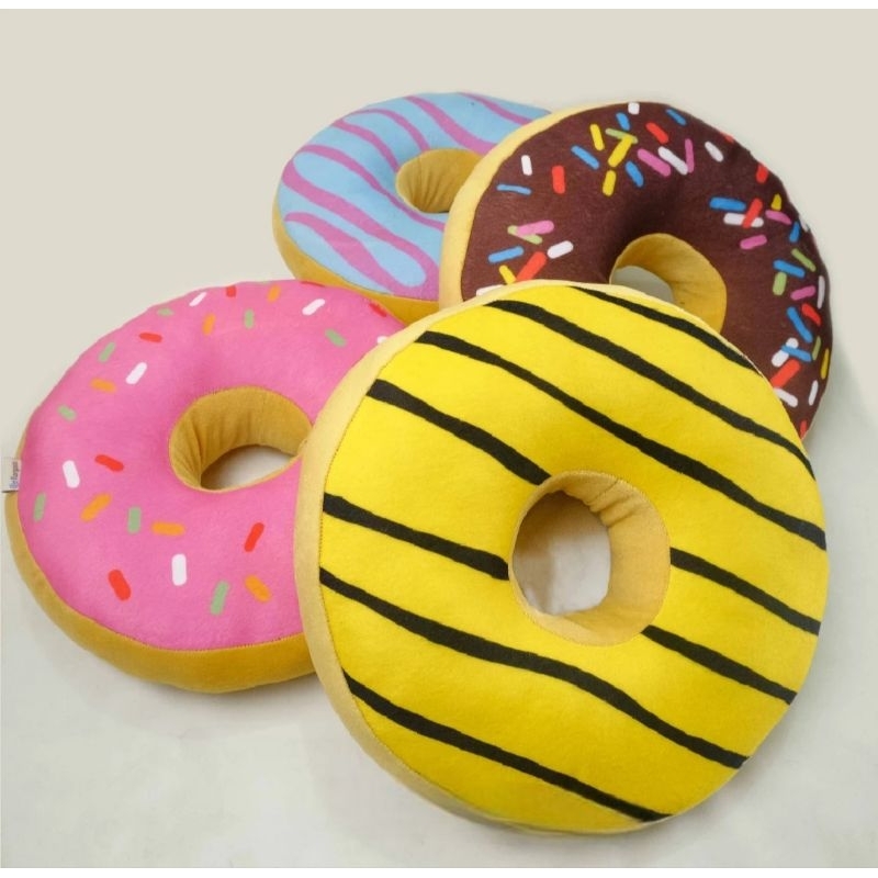 Bantal Donat Kesehatan Alas Duduk Donut Tebal Bulat Tulang Ekor Ambeyen Ambeien Wasir Bumil
