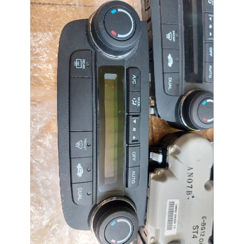 panel ac tombol ac climate control ac crv gen3 crv bongkok tahun 2007 sampai 2012