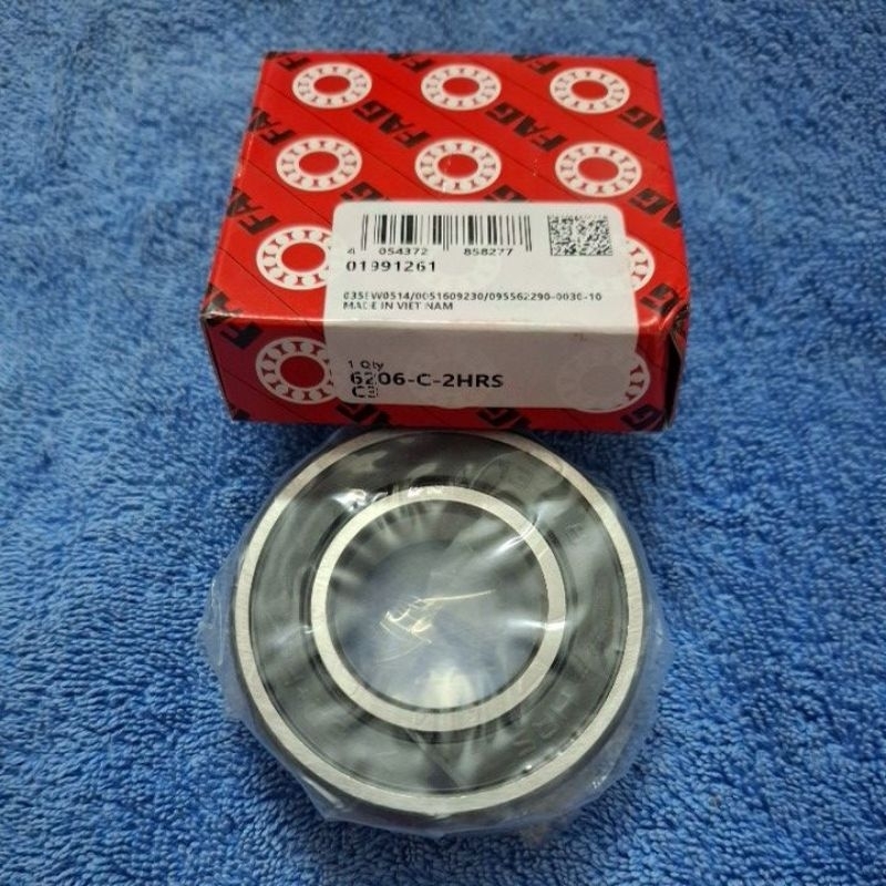 BEARING 6206 2RS FAG / 6206 2RS C3 FAG ORIGINAL