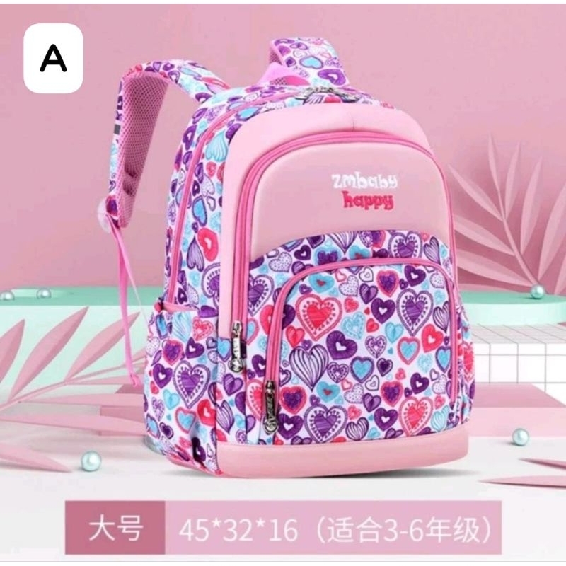 TAS SEKOLAH ZMBABY 32*16*45 CM
