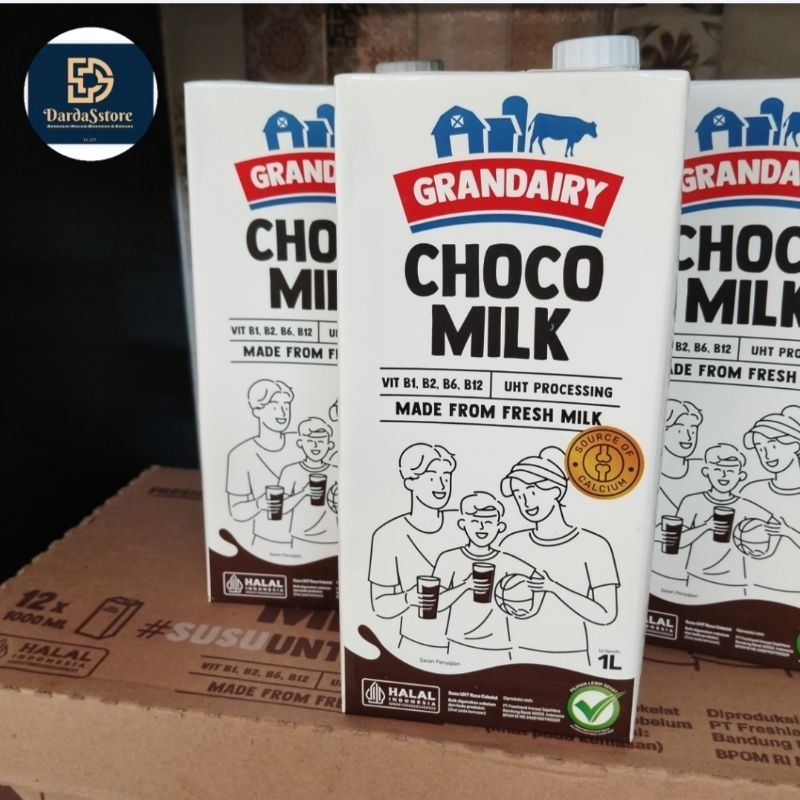 

Grandairy Susu UHT Choco Milk 1 LITER