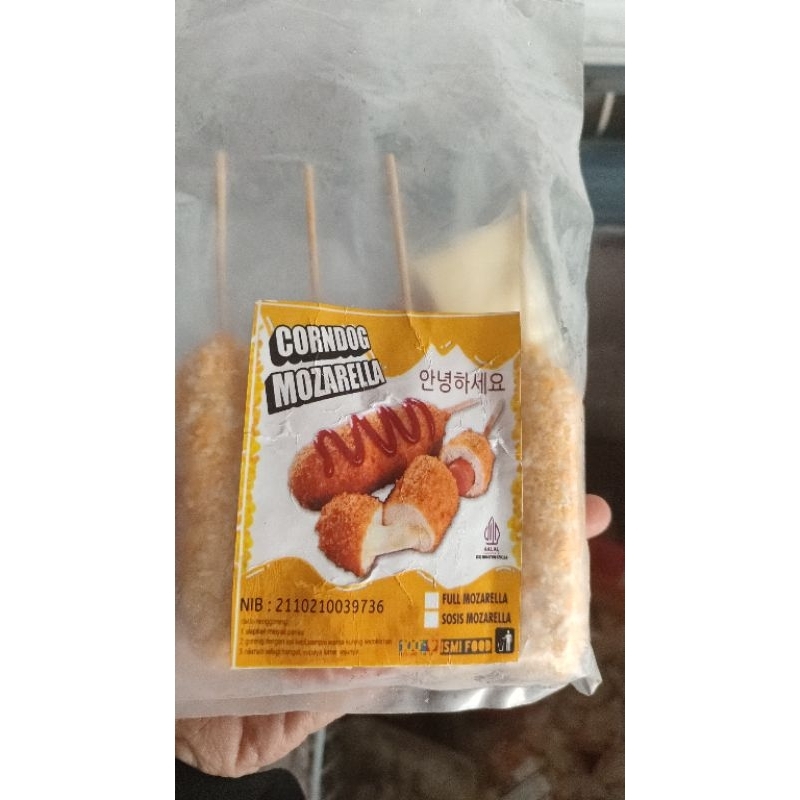 

corndog mozarella