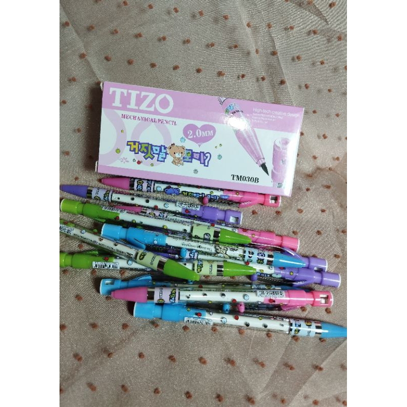 

pensil mekanik tizo / mechanical pensil 2.0mm tm030b