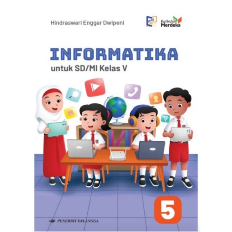 buku informatika kelas 5 SD erlangga