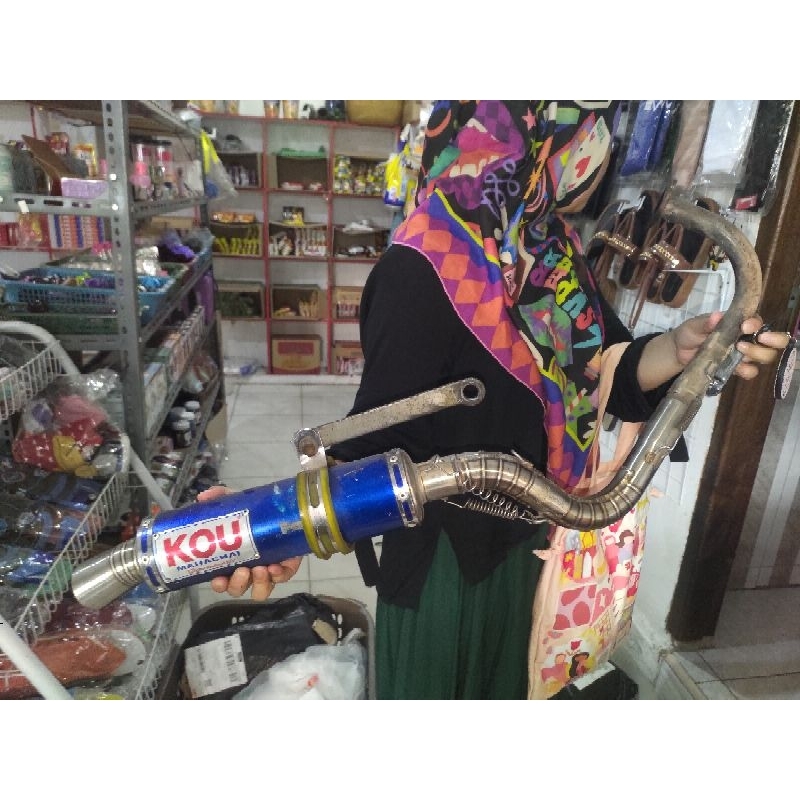 Knalpot KOU Mahachai original Thailand beat Scoopy 110